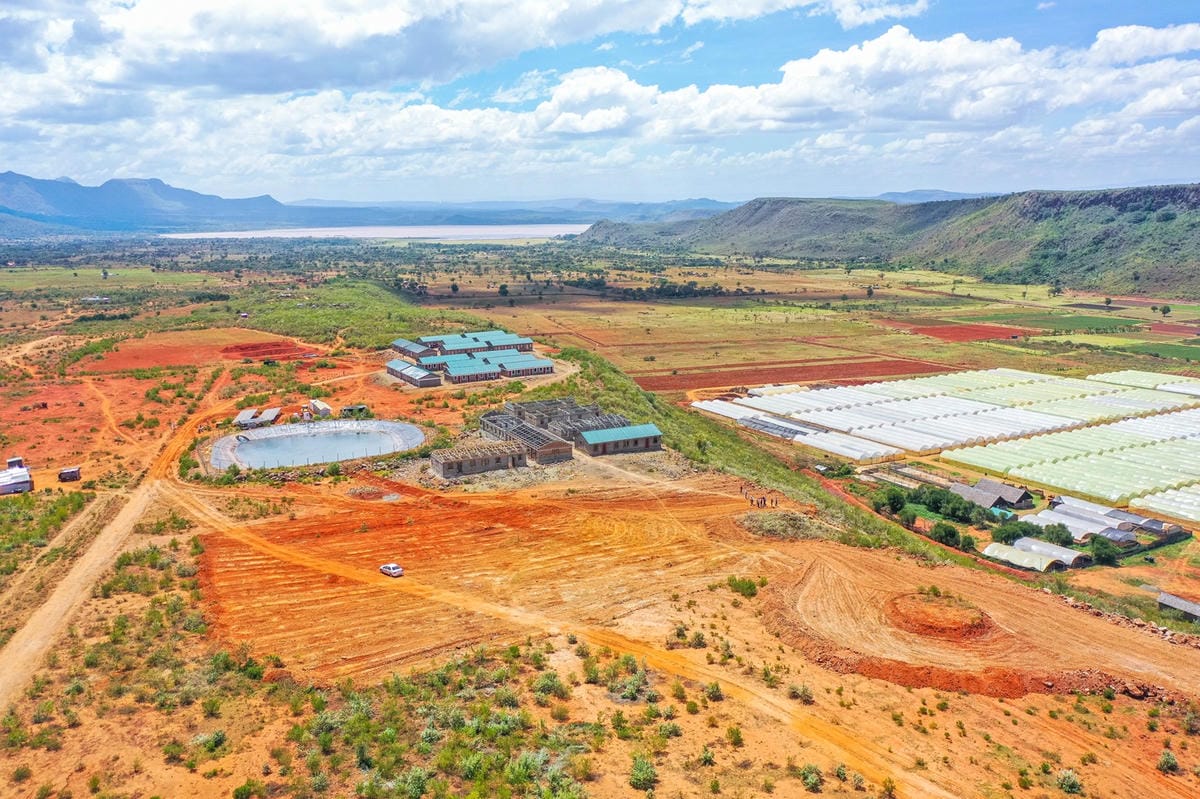 Great Rift Valley Retreat landscape in Solai, Nakuru
